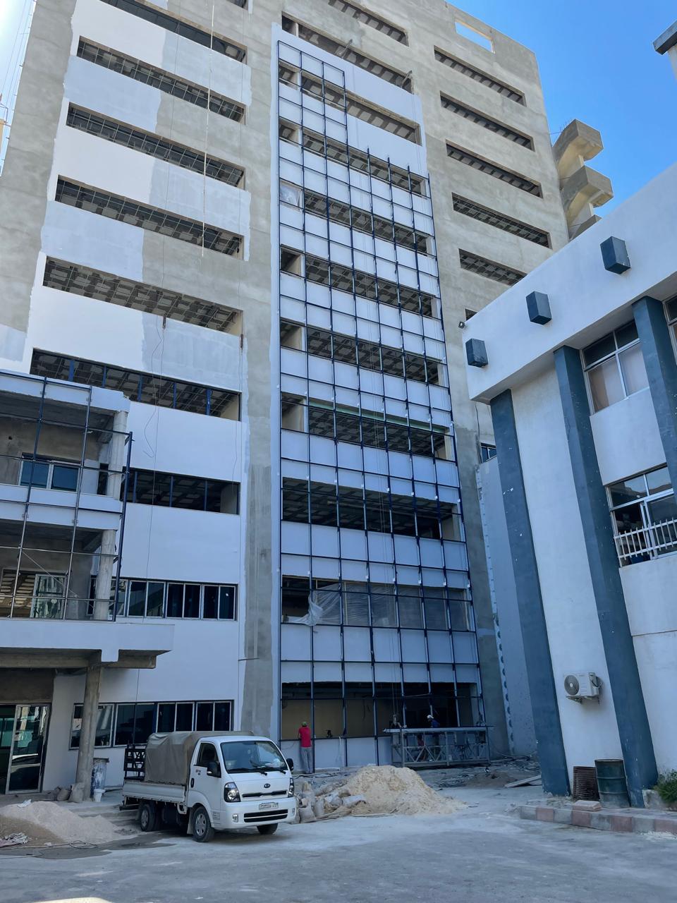بناء برجي لجامعة الشام الخاصة