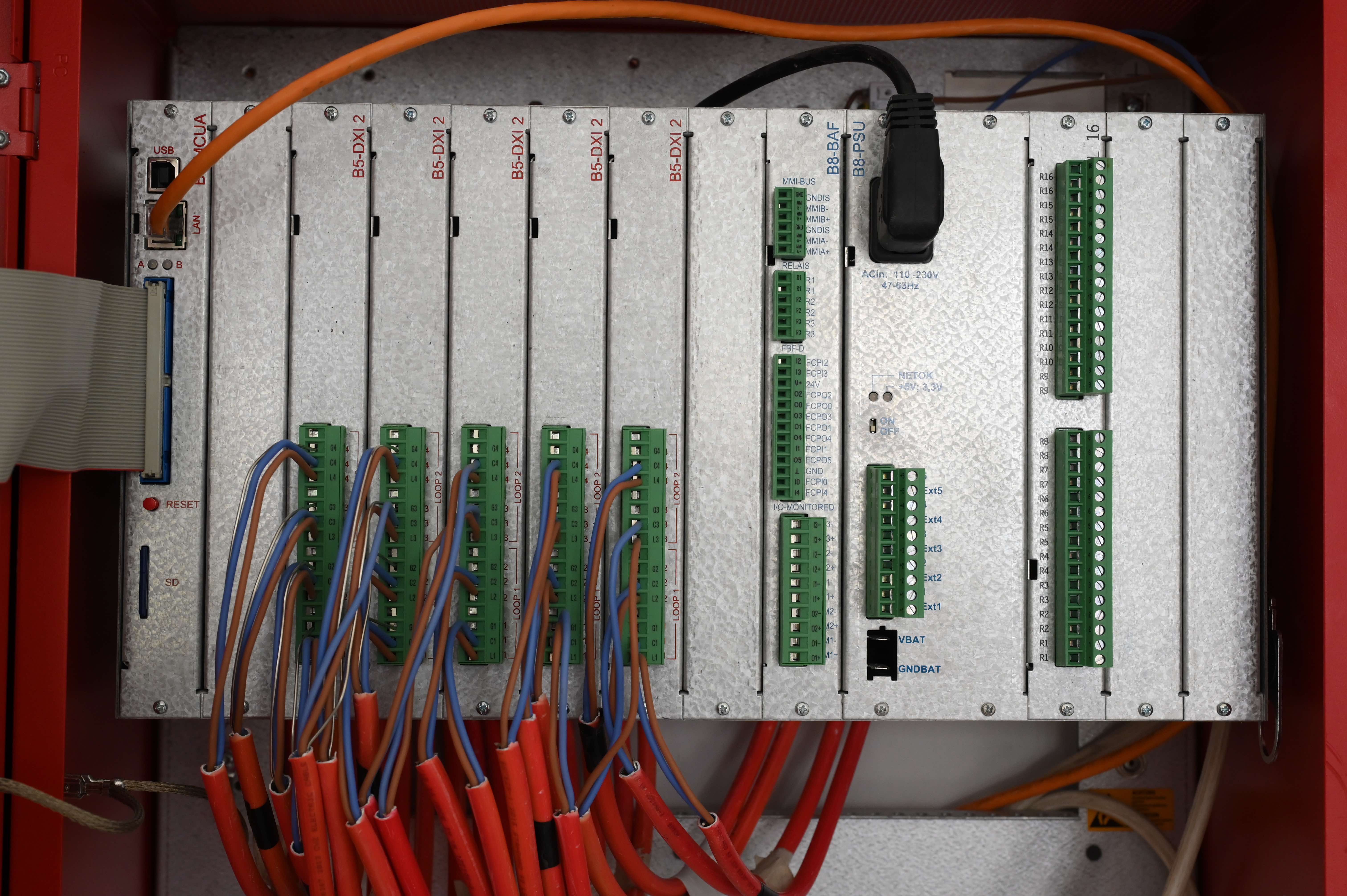 Fire Alarm System, Tishreen University — view 2